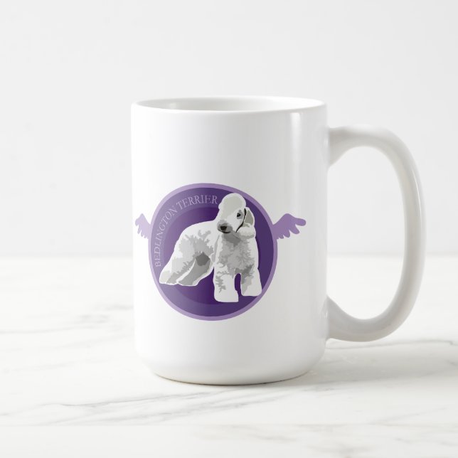 Caneca De Café Cachorro adormecido (Direita)