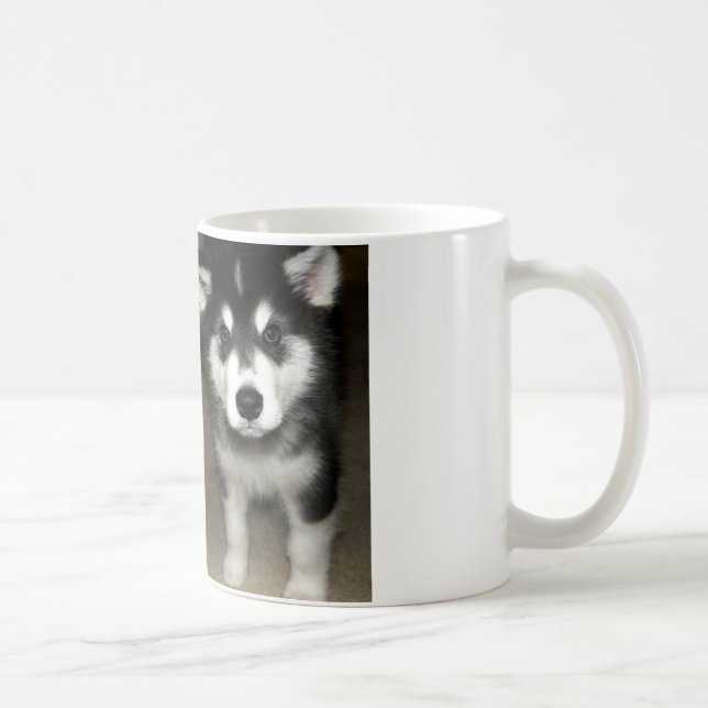 Caneca De Café cachorro alaskan malamute 3 (Direita)