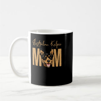 Caneca De Café Cachorro australiano Kelpie Mãe Cachorro Ideia de 