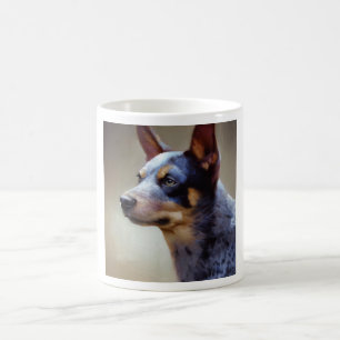 Caneca De Café Cachorro azul
