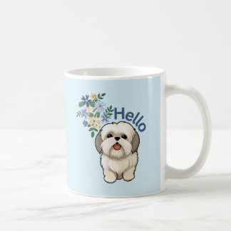 Caneca De Café Cachorro Bonito Almoço