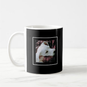 Caneca De Café Cachorro Branco Bonito Dia de os pais Cachorro Mai