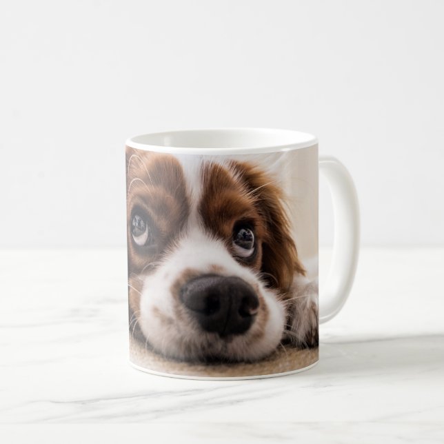 Caneca De Café Cachorro-Cachorro-Cachorro-Cachorro (Frente Esquerda)