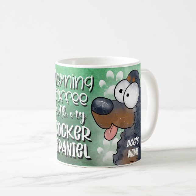 Caneca De Café Cachorro Cachorro Cachorro Cachorro Cachorro Cacho (Frente Esquerda)
