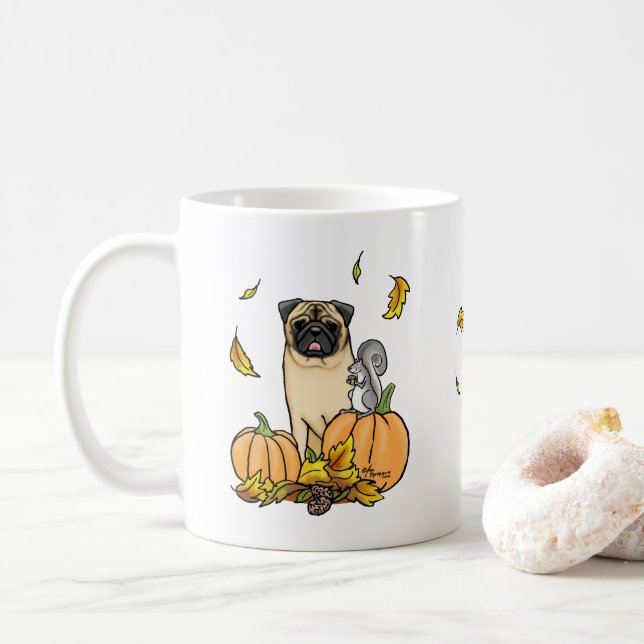 Caneca De Café Cachorro Cachorro Cachorro Cachorro Cachorro Cacho (Com Donut)
