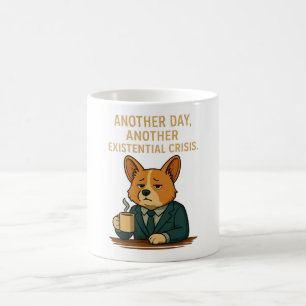 Caneca De Café Cachorro Cachorro Cachorro Cansado para Estresse n