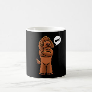 Caneca De Café Cachorro-Cachorro-Tubado Engraçado