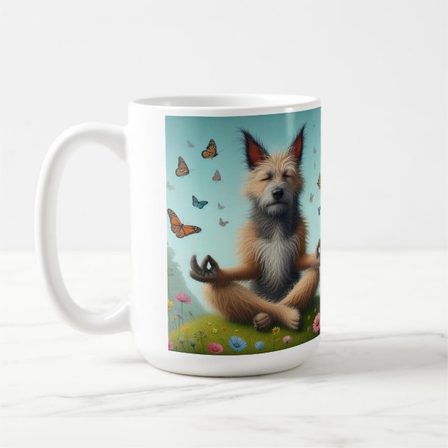 Caneca De Café Cachorro calmo (Esquerda)