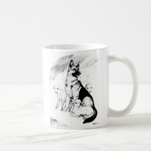 Caneca De Café Cachorro Céu