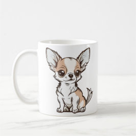 Caneca De Café Cachorro Chihuahua 