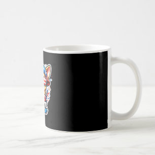 Caneca De Café Cachorro chihuahua engraçado vermelho branco e lat