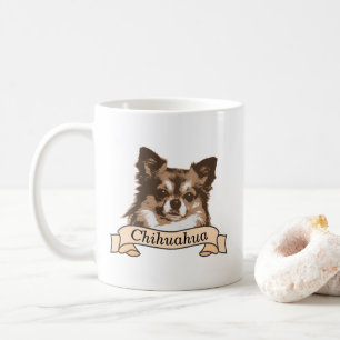Caneca De Café Cachorro Chihuahua Personalizado