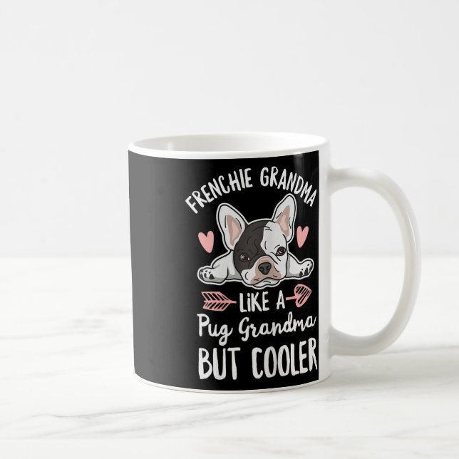 Caneca De Café Cachorro Citado Pela Sua Avó Francesa (Direita)