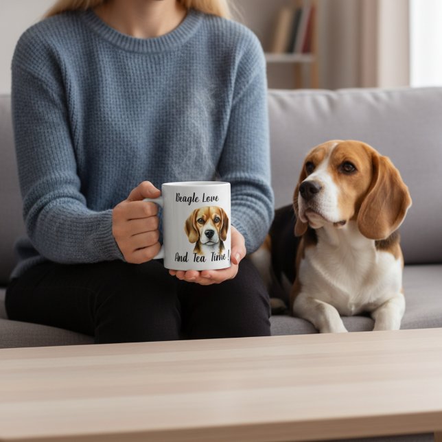 Caneca De Café Cachorro Cute Marrom (Criador carregado)