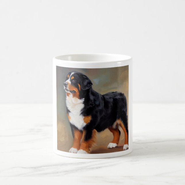 Caneca De Café Cachorro da Montanha Bernese (Centro)