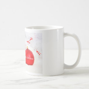 Caneca De Café Cachorro da Montanha Bernese com Enfeites de natal