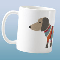 Cachorro Dachshund Divertido