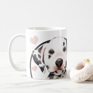 Caneca De Café Cachorro Dalmático Cada Snack Que Você Faz