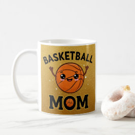 Caneca De Café Cachorro de Basquete, Mãe Clássica