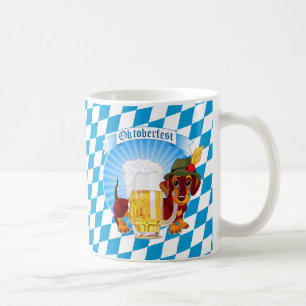 Caneca De Café Cachorro de Cerveja de Oktoberfest
