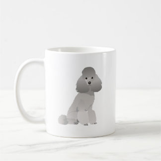 Caneca De Café Cachorro de Cinza