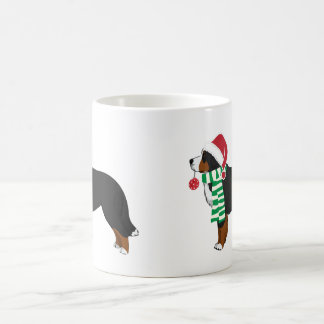 Caneca De Café Cachorro de Natal Bernese