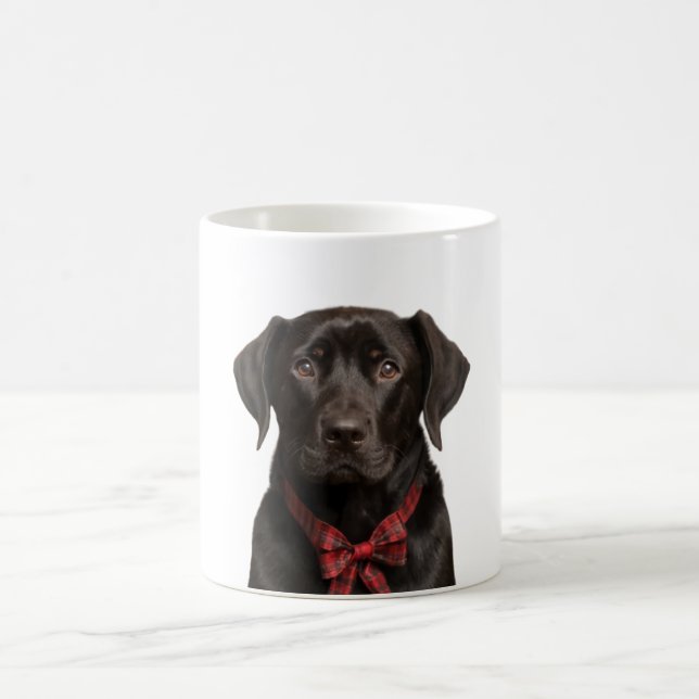 Caneca De Café Cachorro de Natal no Black Lab (Centro)