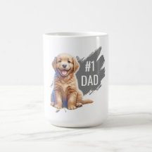 Cachorro de Puppy do Pai 1 Personalizado