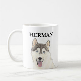Caneca De Café Cachorro de Rouco Personalizado