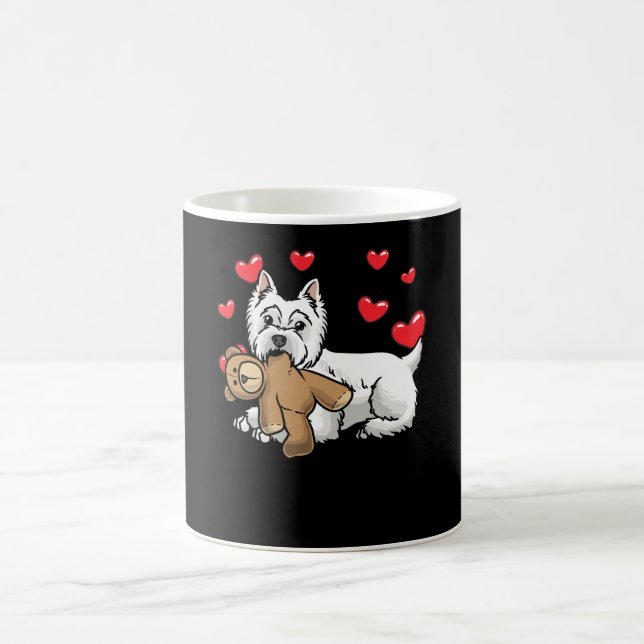 Caneca De Café Cachorro de Terrier, no oeste da região branca (Centro)