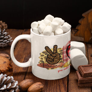 Caneca De Café Cachorro Dia de os namorados do Havanês de Amor Pe