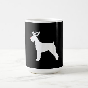 Caneca De Café cachorro-do-céu-de-renas-gigante