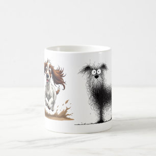 Caneca De Café Cachorro do rabisco