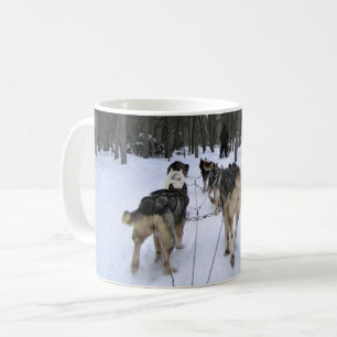 Caneca De Café Cachorro Dormindo em Quebec, Canadá