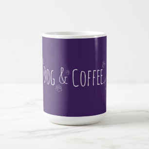 Caneca De Café Cachorro e Café