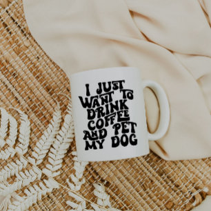 Caneca De Café Cachorro Engraçado Cachorro Cachorro Mãe Pai Cacho