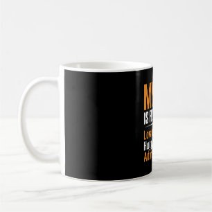 Caneca De Café Cachorro Engraçado Cheio de Design de Bobagem