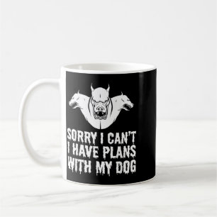 Caneca De Café Cachorro engraçado de Halloween
