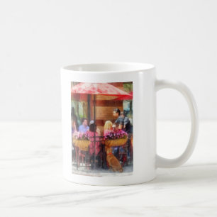 Caneca De Café Cachorro Esperando no Cafe Hoboken NJ