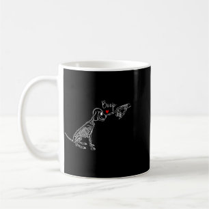 Caneca De Café Cachorro Esqueleto Boop Cachorro Funny Halloween M