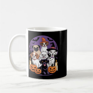Caneca De Café Cachorro Fantasma Cachorro Fofo Vestido de Fantasm
