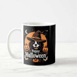 Caneca De Café Cachorro Feliz Halloween Manga Longa