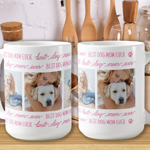Caneca De Café Cachorro Fotográfico Personalizado Mãe Coffee Mu