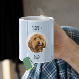 Caneca De Café Cachorro Fotográfico Personalizado | Presente de P
