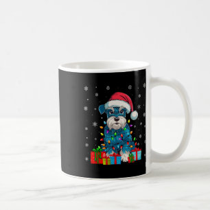 Caneca De Café Cachorro Luzes Feias Papais noeis Miniatura Cachor