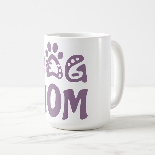 Caneca De Café Cachorro Mãe (Frente Esquerda)