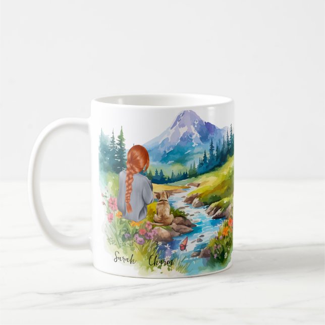 Caneca De Café Cachorro Mãe (Esquerda)