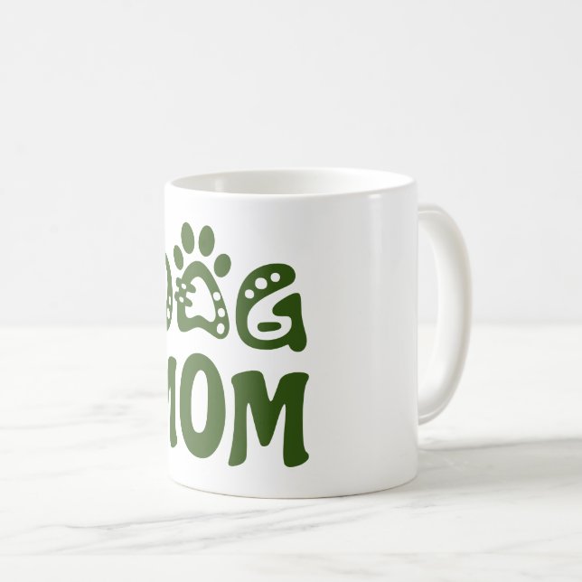Caneca De Café Cachorro Mãe (Frente Esquerda)