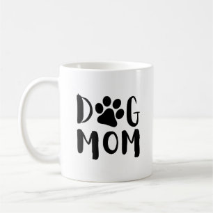 Caneca De Café Cachorro Mãe com Impressão de Pata  Café Engra