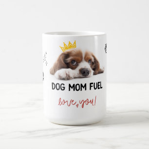 Caneca De Café Cachorro Mãe Combustível - Cachorro Cachorro Pupid